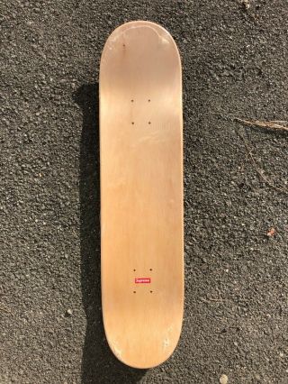 Supreme x Kaws Red Chum Skateboard Deck 2