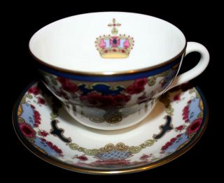 Royal Doulton Bone China Cup And Saucer Made Exclusively For The Fairmont Hotel