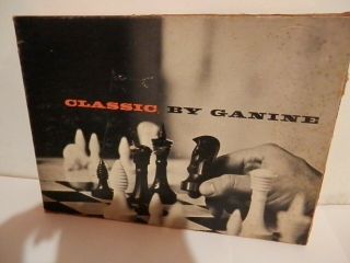 Peter Ganine Classic Chess Set 1494 Rare 1961 Art Deco 3d In Star Trek