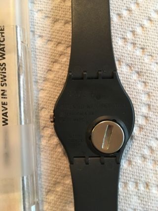 RARE VINTAGE GA100 1984 Swatch Watch Originals “ Don ' t Be Too Late “ NEVER WORN 5