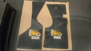 Vintage Dodge 60 - 70s Floor Mats Boogie Hippy Surfer Good Times Street Van Rare