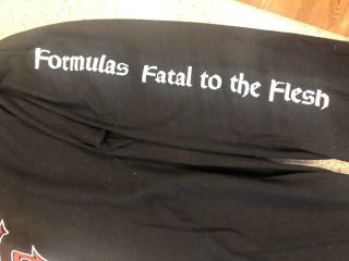 Morbid Angel Formulas Fatal To The Flesh Vintage 1998 Tour Long Sleeve Shirt XL 4