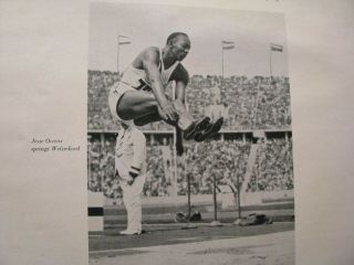 1936 OLYMPICS GERMAN ORIG.  PHOTOBOOK – NAZI – WWII – ADOLF HITLER –JESSE OWENS 4