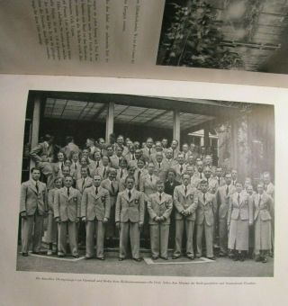 1936 OLYMPICS GERMAN ORIG.  PHOTOBOOK – NAZI – WWII – ADOLF HITLER –JESSE OWENS 6