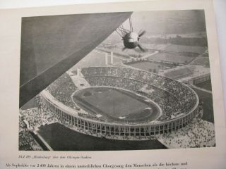 1936 OLYMPICS GERMAN ORIG.  PHOTOBOOK – NAZI – WWII – ADOLF HITLER –JESSE OWENS 8