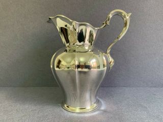 Sterling Silver 925 Pitcher & Jug For Wine Or Water.  400 Gr