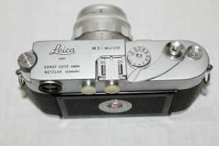 Vintage LEICA M3 DP3 35mm RANGEFINDER Film Double Stroke BUNDLE (READ) RARE 4