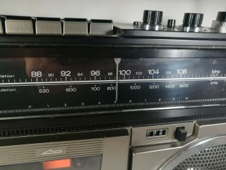 Sanyo M 9990 M9990 Stereo Boombox | Vintage Boom Box 1980 3