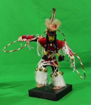 Vintage 1980s Native American set of 4,  signed by Thomas and Evelyn No Runner 4