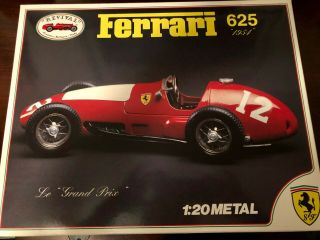 Vintage Revival 1/20 Ferrari 625 " 1954 " Metal Body Kit - 92101