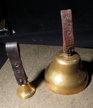 rare set 25 JENCO Deagan Pear shaped Handbells / professional church choir bells 11