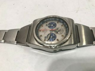 Vintage Movado Astronic Datron HS 360 Wrist Watch Automatic Chronograph Swiss Ma 10