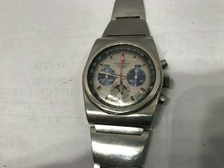 Vintage Movado Astronic Datron HS 360 Wrist Watch Automatic Chronograph Swiss Ma 2