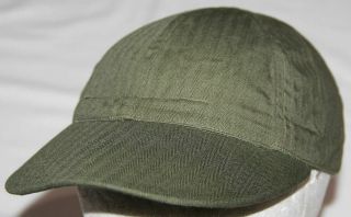 ,  Unissued Wwii U.  S.  Navy,  Usn Hbt Field Cap,  Size 7,  1945 Dated