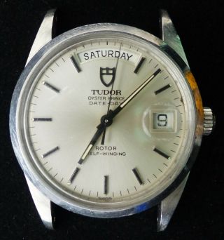 Vintage Tudor Oyster Date Day Automatic Men Watch Ref.  94500