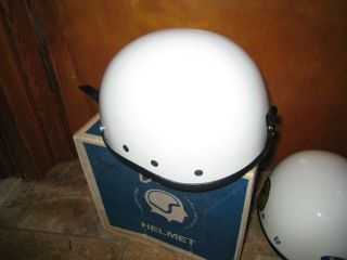 TWO Vintage 1970s Buco Helmet / Buco Bantam / small ? White Box 3