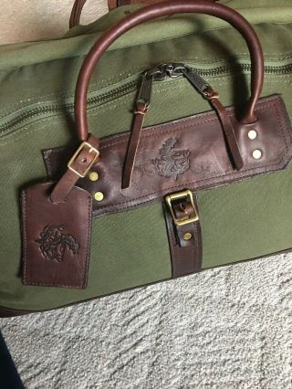 Vintage Orvis Gokey Heritage Duffel Bag (with Gokey Hunting Logo)