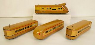 Marx Vintage M - 10,  000 Union Pacific Electric Passenger Set - Ex,  Orig