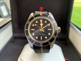 Very Rare Tudor Black Bay Fifty - Eight 58 Black Dial Watch 79030n In Full Set