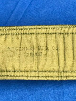 Vintage WWII 1945 USMC US P41 Field Gear Suspenders w/ Shoulder Straps 6