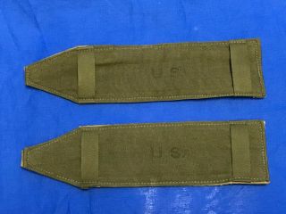 Vintage WWII 1945 USMC US P41 Field Gear Suspenders w/ Shoulder Straps 8