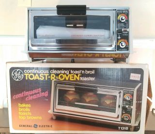 Nib Vintage Ge Toast R Oven Continuous Cleaning Toast N Broil Toaster Broiler