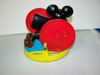 MARX TOY MICKEY MOUSE KRAZY KAR BATTERY CLOCK ONE OF A KIND FROM ERIE MUSEUM 2