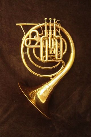 Rare Selmer Thevet Compensating Double F/ Bb Ascending French Horn