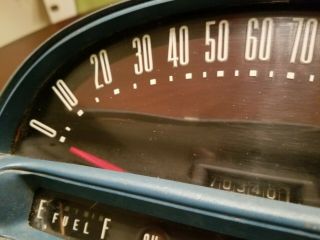 Vintage 1954 1955 Ford Speedometer 3