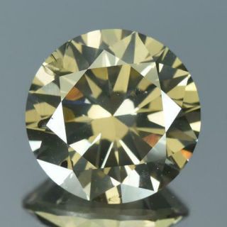 Rare Huge 8.  30cts 100 Natural Fancy Greenish Yellow Color Unheated Diamond