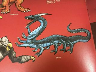 Rare Unreleased Prototype Advanced Dungeons & Dragons AD&D D&D 1983 LJN Behir 7