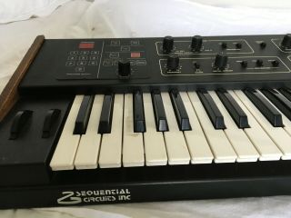 SEQUENTIAL CIRCUITS PROPHET 600 Analog VINTAGE SYNTHESIZER Midi Keyboard 5