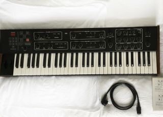 SEQUENTIAL CIRCUITS PROPHET 600 Analog VINTAGE SYNTHESIZER Midi Keyboard 7