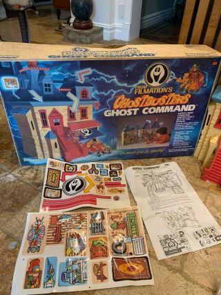 Vintage 1986 Schaper Filmation Ghostbusters Ghost Command 100 Complete 2