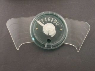NOS 1940 ‘s - 1950 ‘s Vintage Accessory Wind Deflector Speedometer ‘ Speedector ’ 2