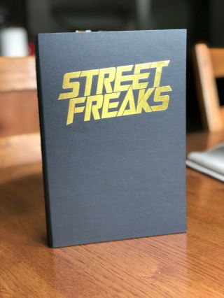 A Rare Leather - Bound Double - Signed Edition Of Street Freaks By Terry Brooks