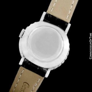 1970 ROLEX Cellini Vintage Ladies 18K White Gold & Diamond Watch, 9