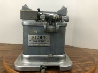 Vintage Klopp Model CE Electric Coin Counter 6