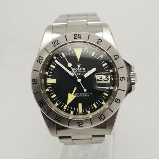 Rolex Vintage Explorer II 2 Steve McQueen 1655 Steel 40mm 1974 Watch MK2 Dial 3