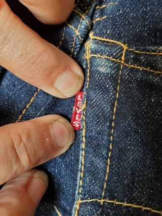 Levi ' s 501 Women ' s Big E Double X Vintage Denim Jeans 4