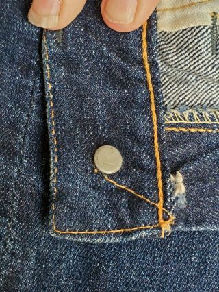 Levi ' s 501 Women ' s Big E Double X Vintage Denim Jeans 7
