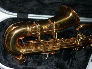 Vintage 1930 ' s Conn transitional alto saxophone 4