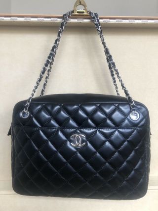 Vintage Rare Chanel Jumbo Timeless Shopper Sac Camera Tote $5000,