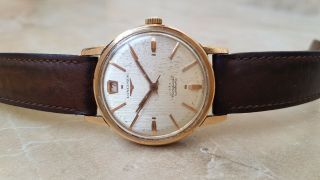 Longines Conquest Automatic Cal 291 Gold Plated Mens Vintage Watch Nr
