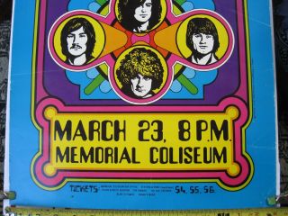 Rare 1970 Led Zeppelin Portland 3.  23.  70 Concert Poster by C.  Weinstein 3