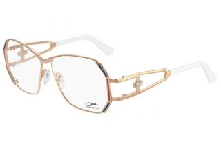 Cazal 225 Eyeglasses Frames Color 002 Rose Gold White Tip Authentic