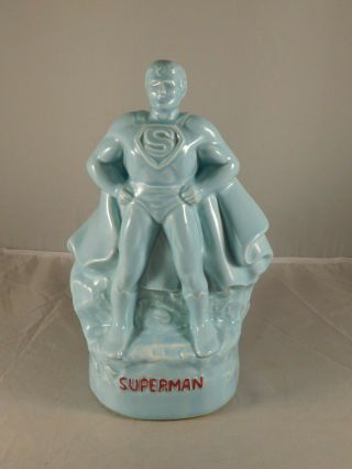 Vintage 1949 Ceramic Superman Bank Nat.  Com.  Pub.  Inc.