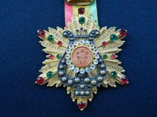 EXTREMELY RARE 1887 KREWE OF REX DUCAL BADGE MEDAL ORLEANS MARDI GRAS 2