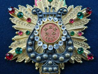 EXTREMELY RARE 1887 KREWE OF REX DUCAL BADGE MEDAL ORLEANS MARDI GRAS 3