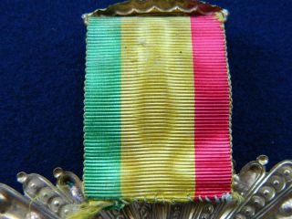 EXTREMELY RARE 1887 KREWE OF REX DUCAL BADGE MEDAL ORLEANS MARDI GRAS 9
